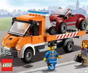 yapboz Lego City mekanik yardım